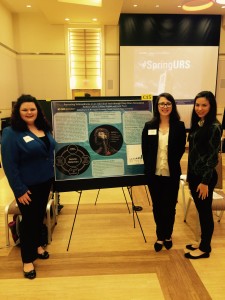 PackTrack Students presenting at NCSU's undergraduate research symposium, May 2015